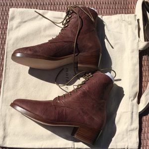 Christy Dawn The Dawn Boots in Mahogany Size 6